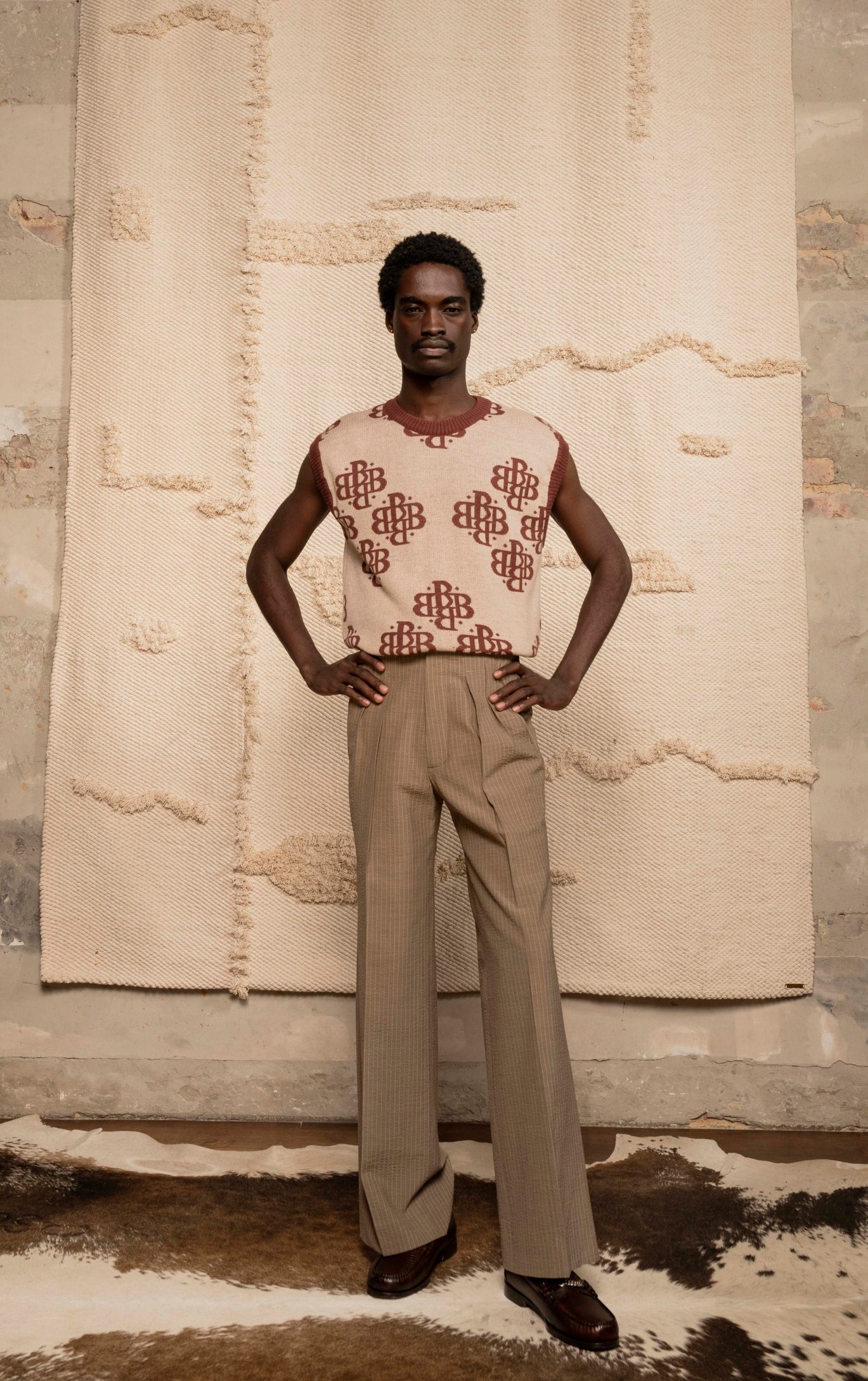 TAILORED SEERSUCKER CLASSIC PANTS