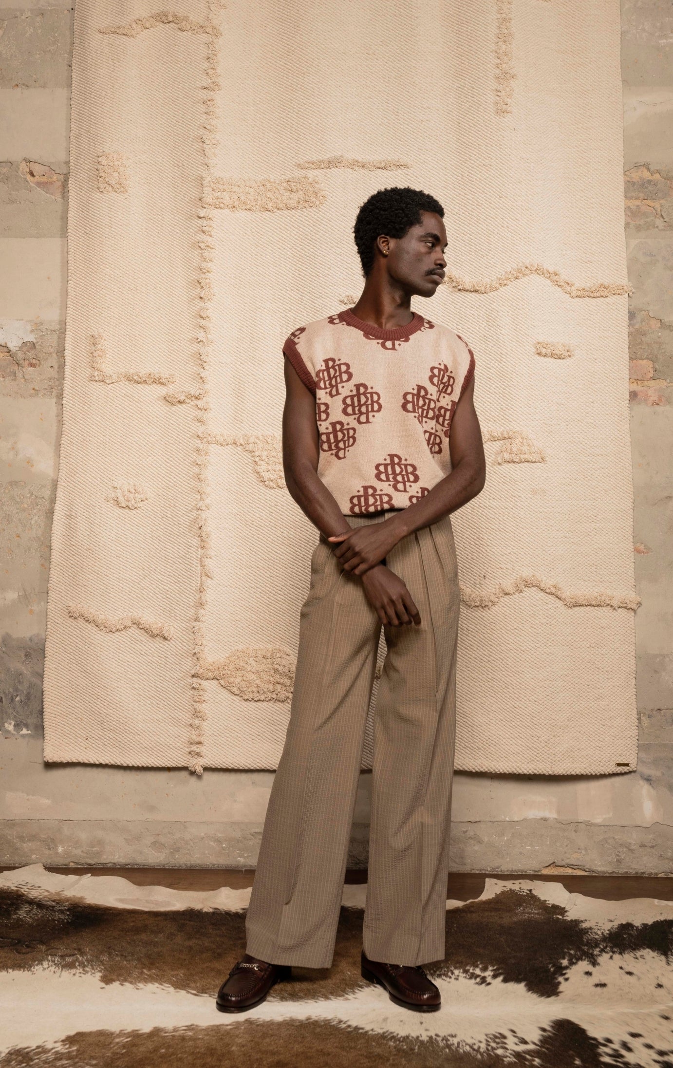 TAILORED SEERSUCKER CLASSIC PANTS