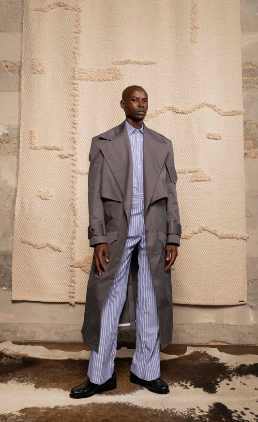 360 FLAP TRENCH COAT