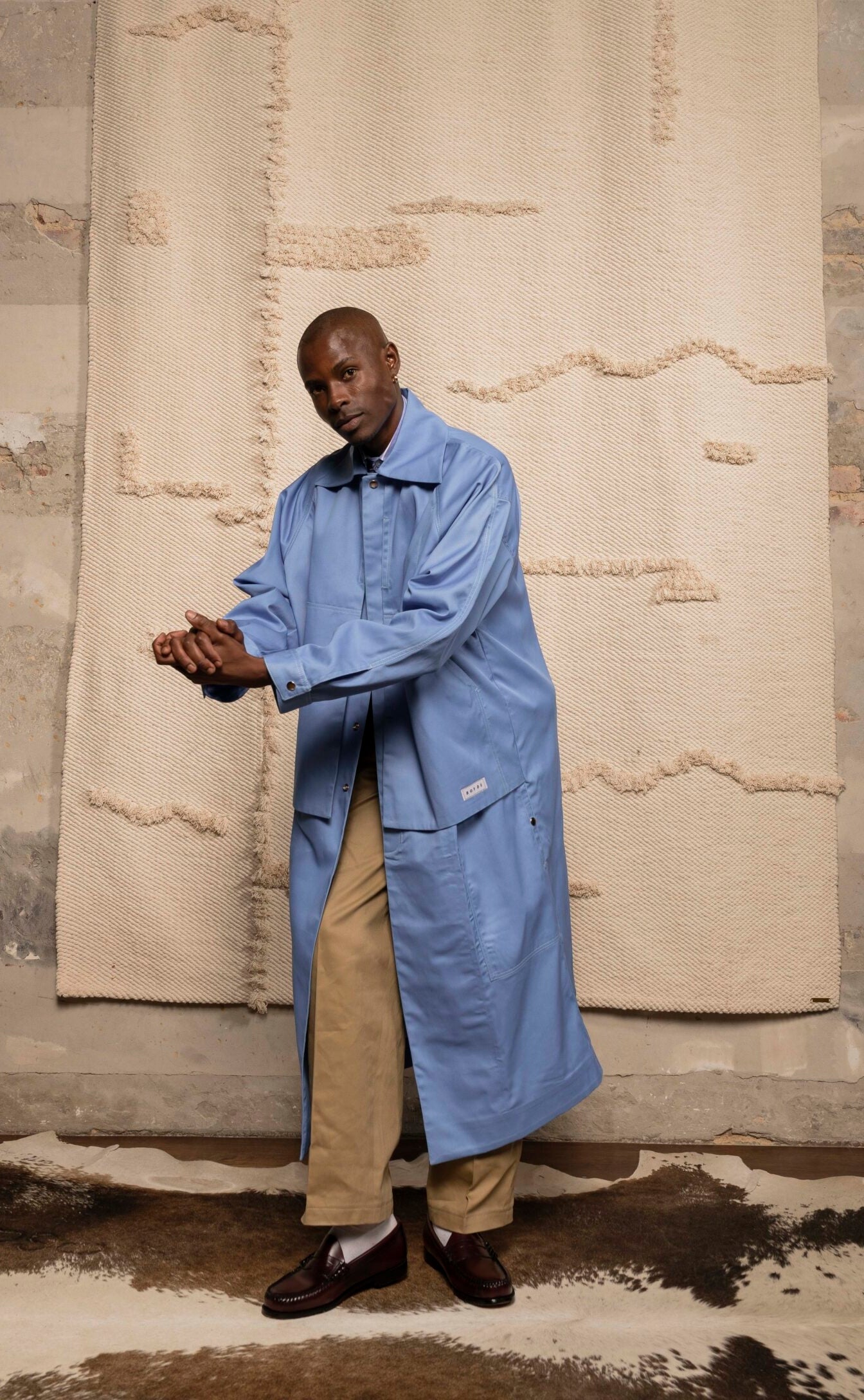 REGLAN FLAP COAT